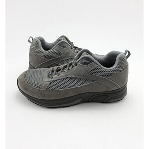 Mens Drew Aaron Gray Combo Diabetic Approved Lace Up Shoes 40893-68 Size 10